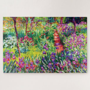 De Iris Garden in Giverny door Claude Monet Legpuzzel
