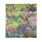 De Iris Garden in Giverny door Claude Monet Notitieblok (Voorkant)