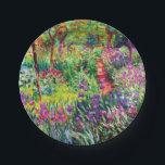 De Iris Garden in Giverny door Claude Monet Papieren Bordje<br><div class="desc">De Iris Garden in Giverny door Claude Monet. Bezoek mijn winkel voor een interessanter ontwerp en meer keuze voor kleuren => zazzle.com/iwheels*</div>