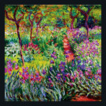 De Iris Garden in Giverny door Claude Monet Perfect Poster<br><div class="desc">Bezoek mijn winkel voor een interessanter ontwerp en meer keuze voor kleuren => zazzle.com/iwheels*</div>
