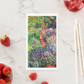 De Iris Garden in Giverny door Claude Monet Servet (Insitu)