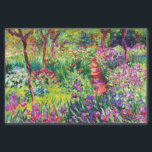 De Iris Garden in Giverny door Claude Monet Tissuepapier<br><div class="desc">Ga naar mijn winkel voor een interessanter design en meer kleurenkeuze. => zazzle.com/iwheels*</div>