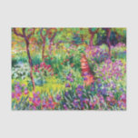 De Iris Garden in Giverny door Claude Monet Tissuepapier<br><div class="desc">Ga naar mijn winkel voor een interessanter design en meer kleurenkeuze. => zazzle.com/iwheels*</div>