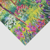 De Iris Garden in Giverny door Claude Monet Tissuepapier (Detail)