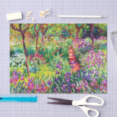 De Iris Garden in Giverny door Claude Monet Tissuepapier (Craft)