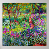 De Iris Garden in Giverny Fine Art Poster (Voorkant)