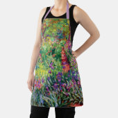 De Iris Garden van Claude Monet Apron Schort (Insitu)