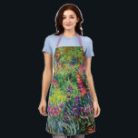 De Iris Garden van Claude Monet Apron Schort<br><div class="desc">De Iris Garden van Claude Monet. Bezoek mijn winkel voor een interessanter ontwerp en meer keuze voor kleuren => zazzle.com/colorfulworld*</div>