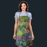 De Iris Garden van Claude Monet Apron Schort<br><div class="desc">De Iris Garden van Claude Monet. Bezoek mijn winkel voor een interessanter ontwerp en meer keuze voor kleuren => zazzle.com/colorfulworld*</div>