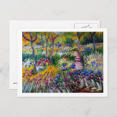 De Iris Garden van Claude Monet Briefkaart (Voorkant / Achterkant)