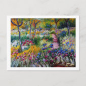 De Iris Garden van Claude Monet Briefkaart (Voorkant)