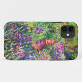 De Iris Garden van Claude Monet Case-Mate iPhone Case (Achterkant (horizontaal))