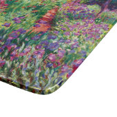 De Iris Garden van Claude Monet Cutting Board Snijplank (Hoek)