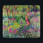 De Iris Garden van Claude Monet Cutting Board Snijplank<br><div class="desc">De Iris Garden van Claude Monet.
Bezoek mijn winkel voor een interessanter ontwerp en meer keuze voor kleuren => zazzle.com/colorfulworld*</div>