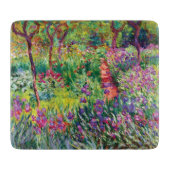 De Iris Garden van Claude Monet Cutting Board Snijplank (Voorkant)