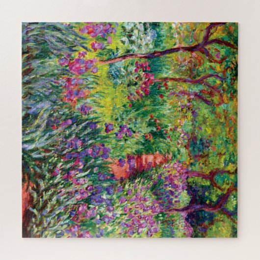 De Iris Garden van Claude Monet Legpuzzel (Horizontaal)