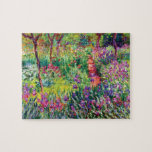 De Iris Garden van Claude Monet Legpuzzel<br><div class="desc">Bezoek mijn winkel voor een interessanter ontwerp en meer keuze voor kleuren => zazzle.com/colorfulworld*</div>