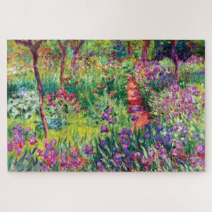 De Iris Garden van Claude Monet Legpuzzel