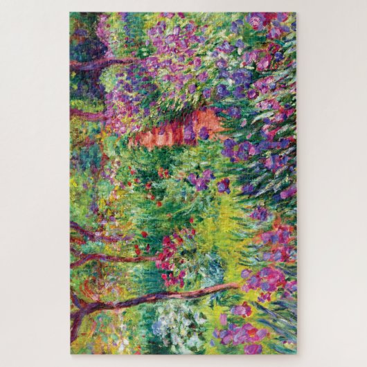 De Iris Garden van Claude Monet Legpuzzel (Verticaal)