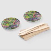 De Iris Garden van Claude Monet Sleutelhanger Handwaaier (Niet-gemonteerd)