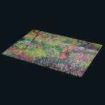 De Iris Garden van Claude Monet Snijplank<br><div class="desc">De Iris Garden van Claude Monet.
Bezoek mijn winkel voor een interessanter ontwerp en meer keuze voor kleuren => zazzle.com/colorfulworld*</div>