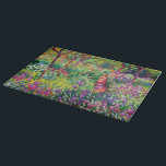 De Iris Garden van Claude Monet Snijplank<br><div class="desc">De Iris Garden van Claude Monet.
Bezoek mijn winkel voor een interessanter ontwerp en meer keuze voor kleuren => zazzle.com/colorfulworld*</div>