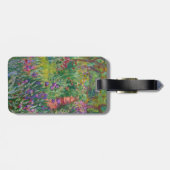 De Iris-tuin in Giverny door Claude Monet Bagagelabel (Achterkant horizontaal)