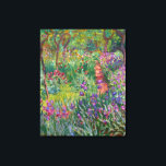 De Iris-tuin in Giverny door Claude Monet Canvas Afdruk<br><div class="desc">De Iris Garden in Giverny geschilderd door Claude Monet. Circa 1900. Dit afbeelding is openbaar.</div>