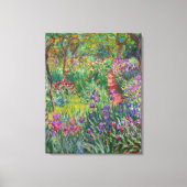 De Iris-tuin in Giverny door Claude Monet Canvas Afdruk (Voorkant)