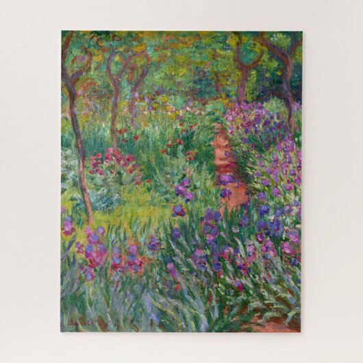 De Iris-tuin in Giverny door Claude Monet Legpuzzel (Verticaal)