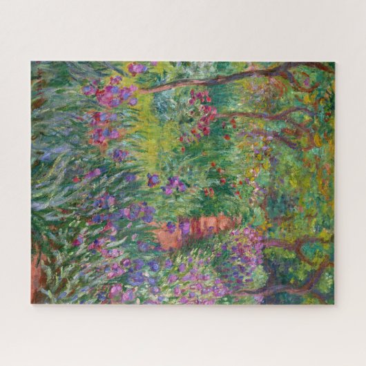 De Iris-tuin in Giverny door Claude Monet Legpuzzel (Horizontaal)