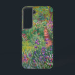 De Iris-tuin in Giverny door Claude Monet Samsung Galaxy Hoesje<br><div class="desc">De Iris Garden in Giverny geschilderd door Claude Monet. Circa 1900. Dit afbeelding is openbaar.</div>