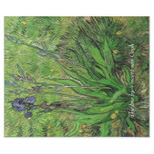 De Iris van Van Gogh.  schilderij van florale olie Cadeaupapier (Vlak)