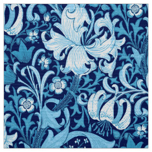 De Iris van William Morris en Lelie, het Blauw van Stof