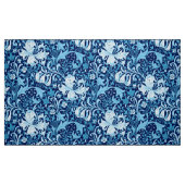 De Iris van William Morris en Lelie, het Blauw van Stof (Fat Quarter)