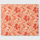 De Iris van William Morris en Lelie, Mandarijntje Cadeaupapier (Vlak)