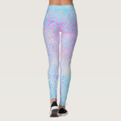 De iriserende luipaard serie ontwerp 9 leggings (Achterkant)
