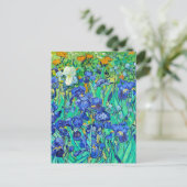 De irissen van Van Gogh Briefkaart (Staand voorkant)