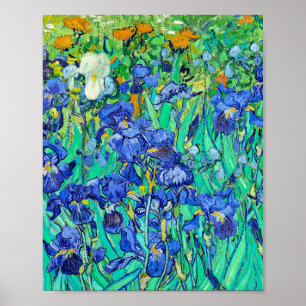 De irissen van Van Gogh Poster