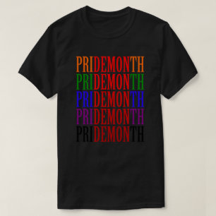 De Iron Demon Pride maand T-shirt