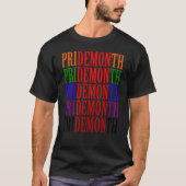De Iron Demon Pride maand T-shirt (Voorkant)