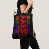 De Iron Demon Pride maand Tote Bag (Dichtbij)