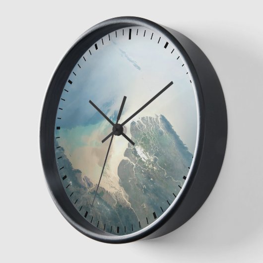 De Irrawaddy-rivierdelta in Birma (Myanmar). (Hoek)