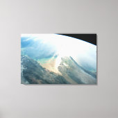 De Irrawaddy-rivierdelta in Birma (Myanmar). Canvas Afdruk (Voorkant)