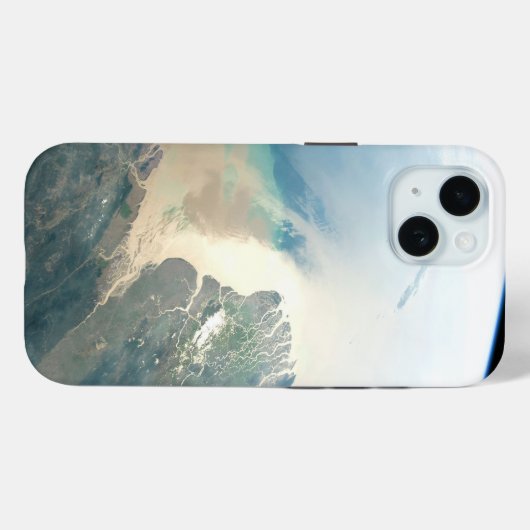 De Irrawaddy-rivierdelta in Birma (Myanmar). Case-Mate iPhone Case (Achterkant (horizontaal))