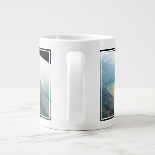 De Irrawaddy-rivierdelta in Birma (Myanmar). Grote Koffiekop (Achterkant)