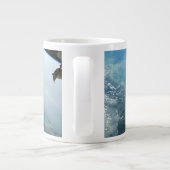 De Irrawaddy-rivierdelta in Birma (Myanmar). Grote Koffiekop (Achterkant)