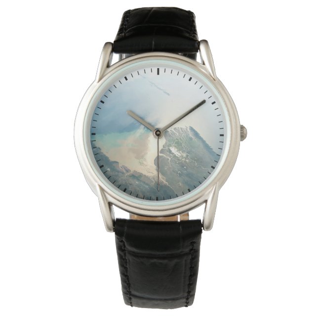 De Irrawaddy-rivierdelta in Birma (Myanmar). Horloge (Voorkant)