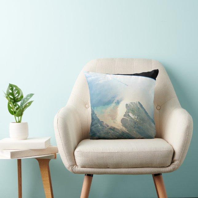 De Irrawaddy-rivierdelta in Birma (Myanmar). Kussen (Stoel)