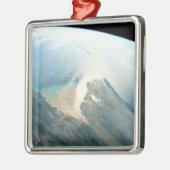 De Irrawaddy-rivierdelta in Birma (Myanmar). Metalen Ornament (Links)